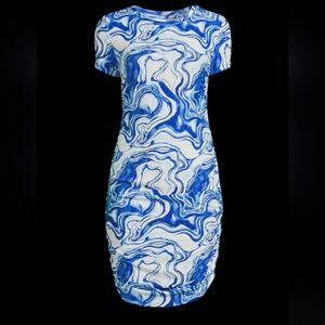 Ruched Midi Dress by No Boundaries